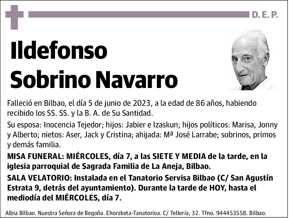 Ildefonso Sobrino Navarro