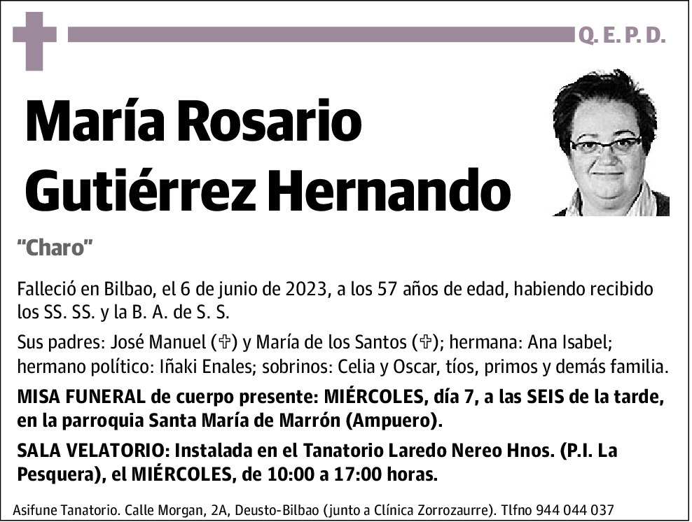 María Rosario Gutiérrez Hernando