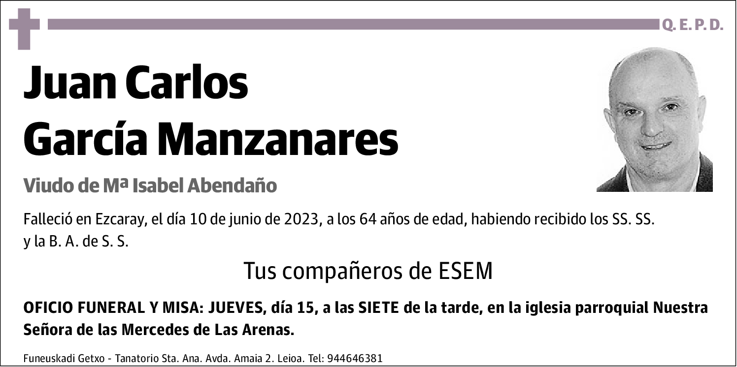 Juan Carlos García Manzanares