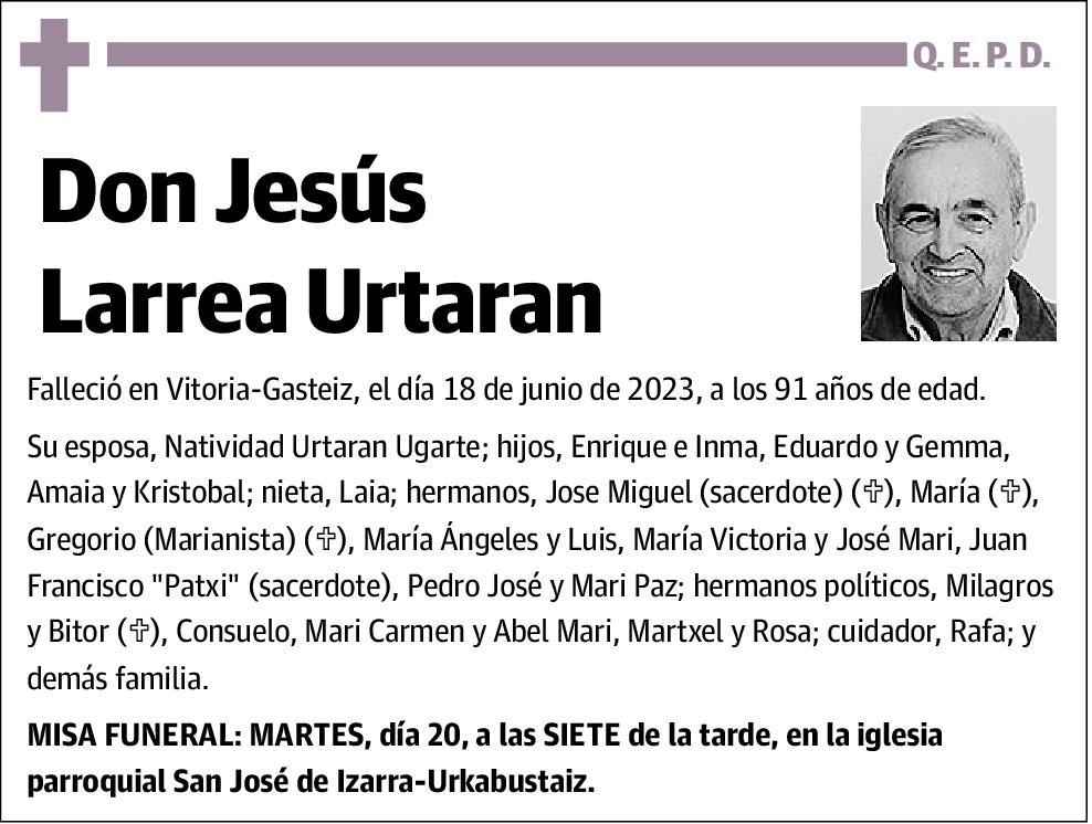 Jesús Larrea Urtaran