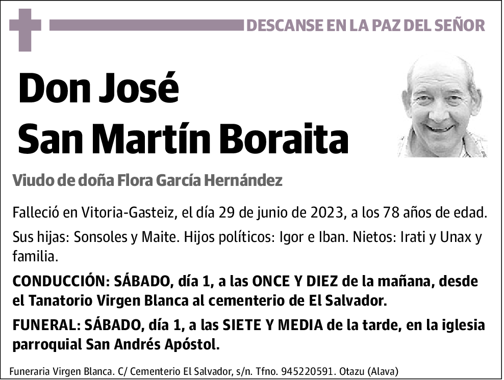 José San Martín Boraita