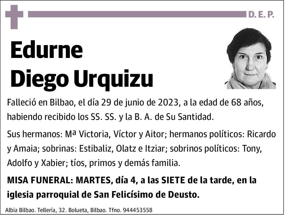 Edurne Diego Urquizu