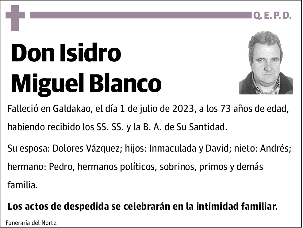 Isidro Miguel Blanco