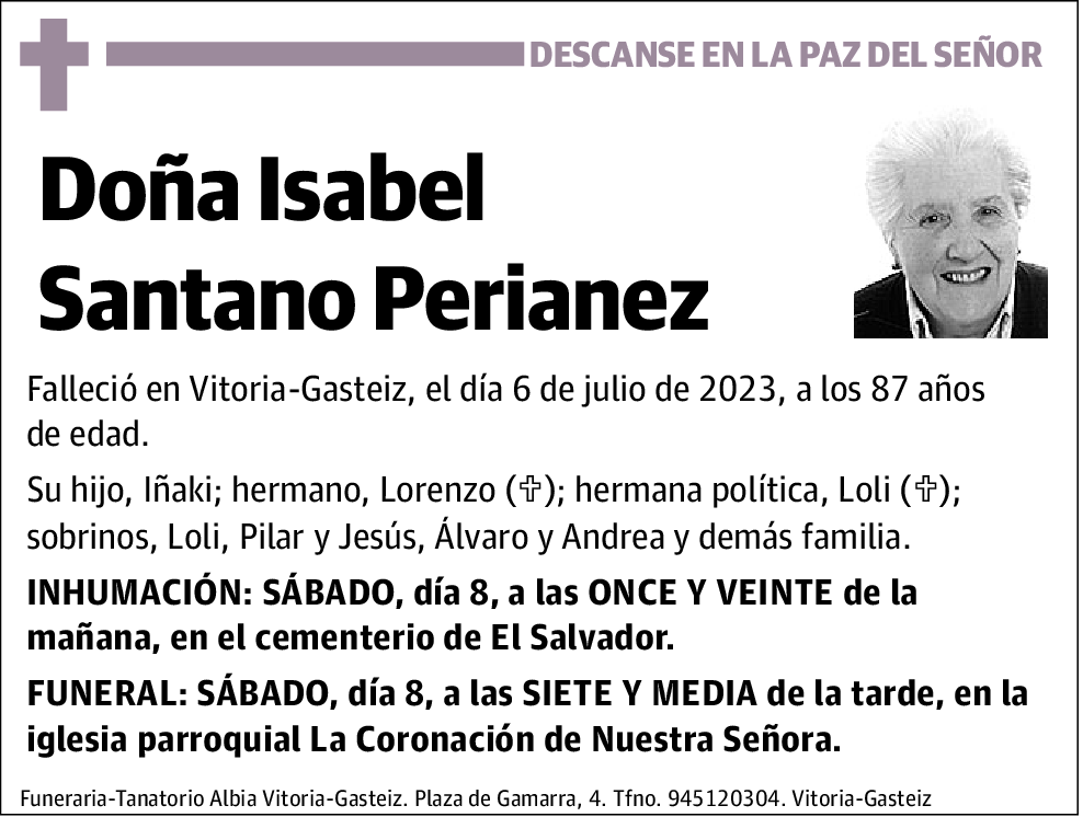 Isabel Santano Perianez