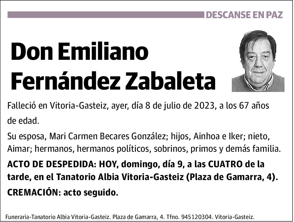 Emiliano Fernández Zabaleta