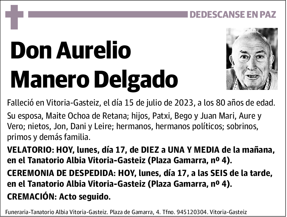 Aurelio Manero Delgado