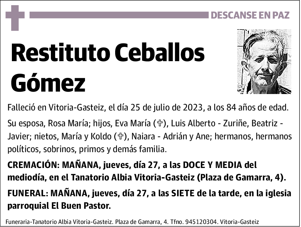 Restituto Ceballos Gómez