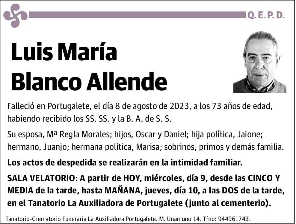 Luis María Blanco Allende