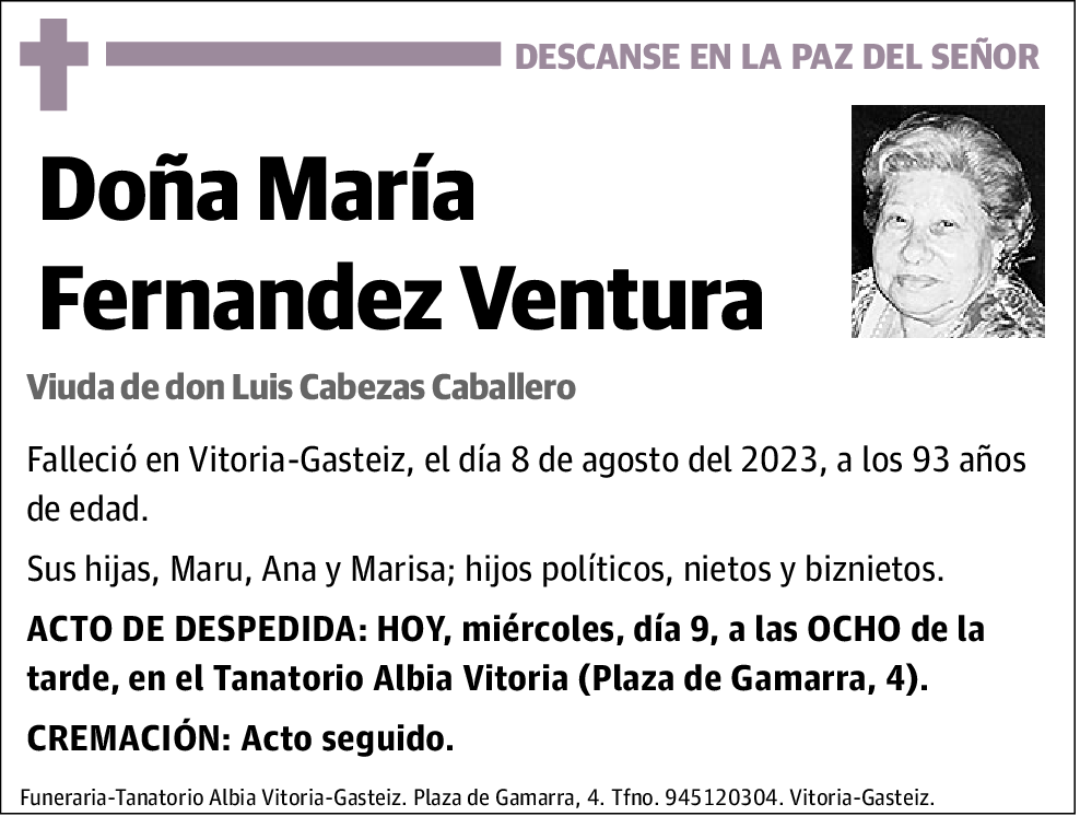 María Fernández Ventura