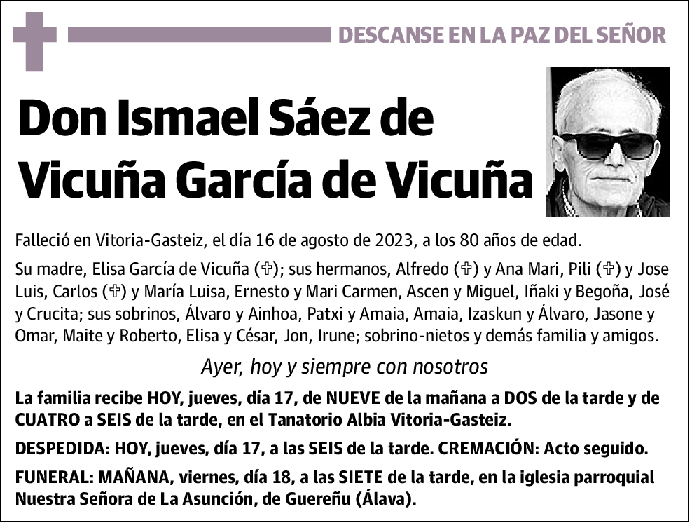 Ismael Sáez de Vicuña García de Vicuña