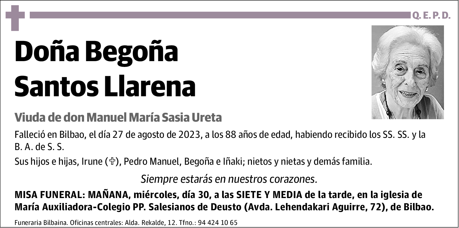 Begoña Santos Llarena