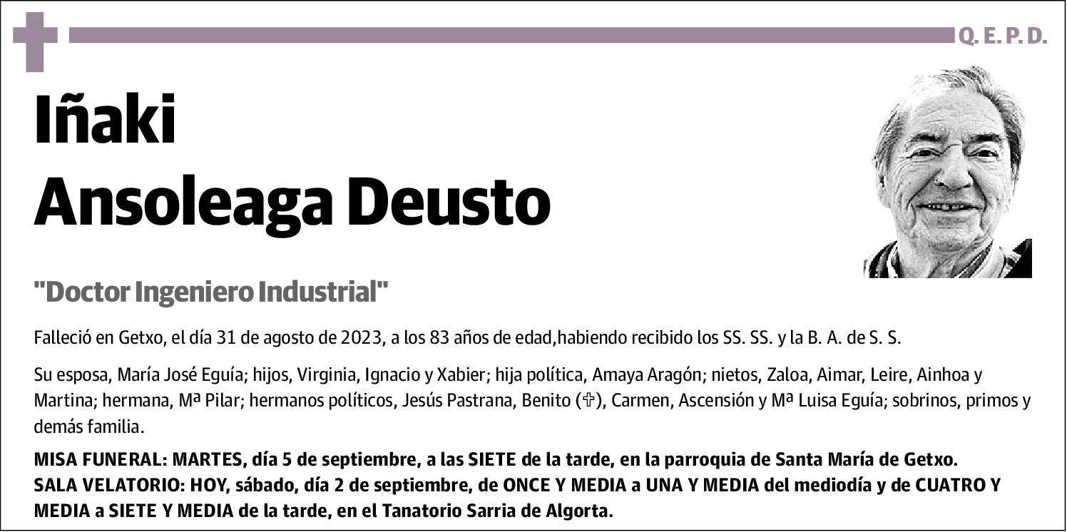 Iñaki Ansoleaga Deusto