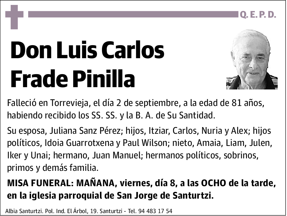 Luis Frade Pinilla