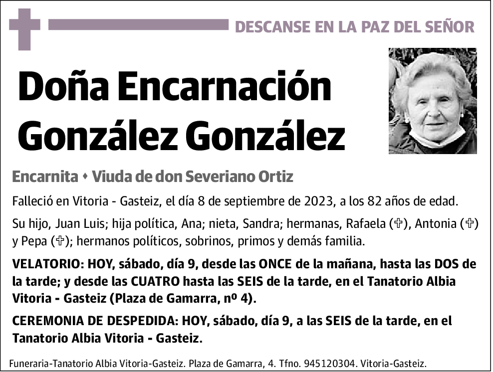 Encarnación González González