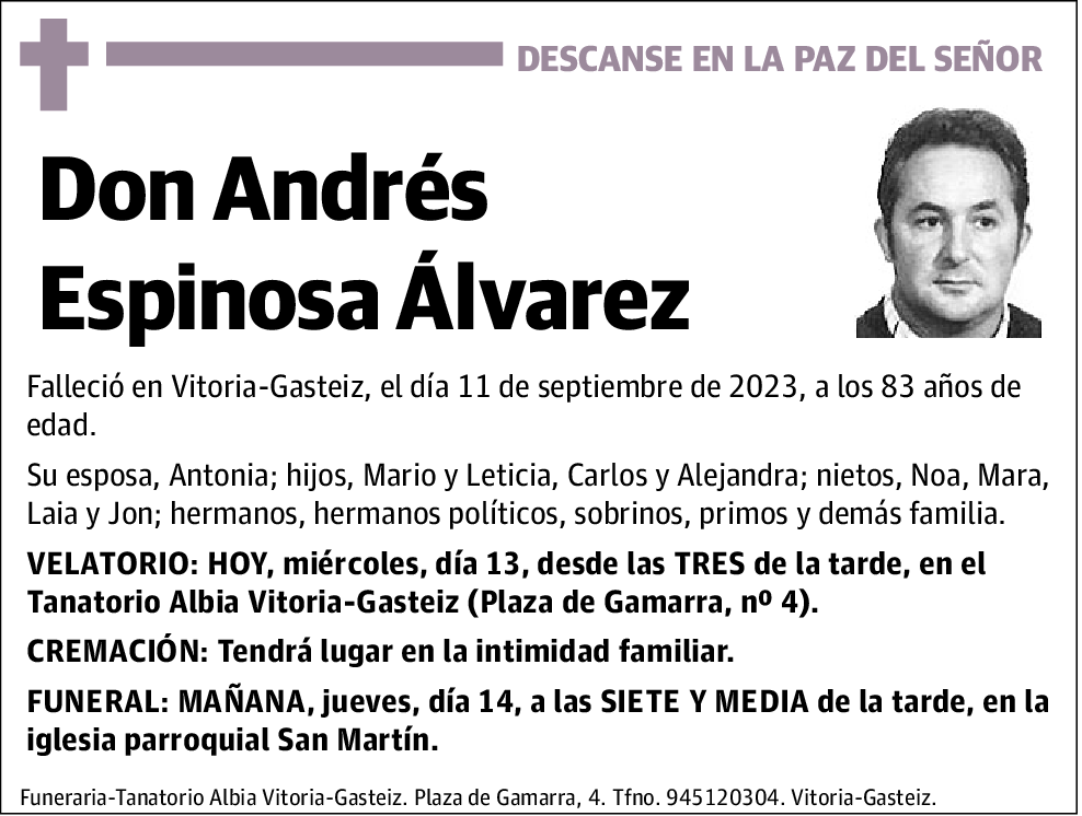 Andrés Espinosa Álvarez