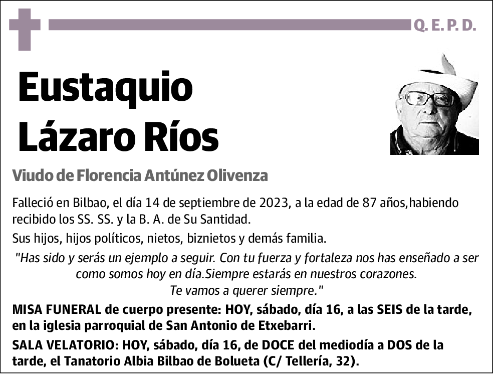Eustaquio Lázaro Ríos