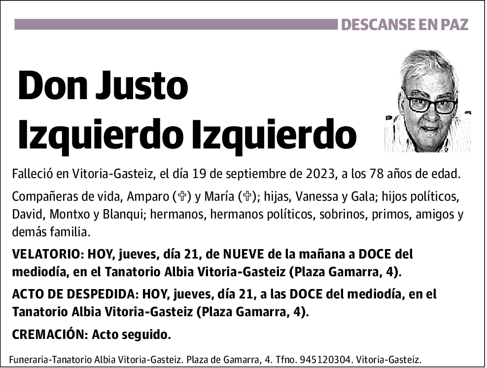 Justo Izquierdo Izquierdo