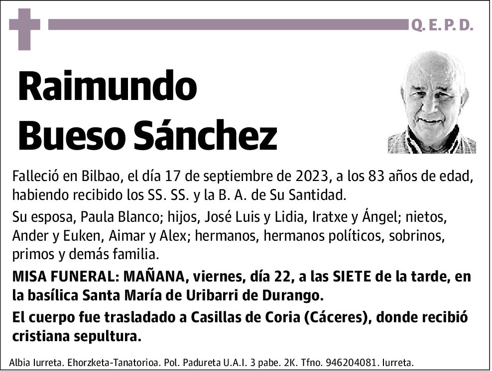 Raimundo Bueso Sánchez