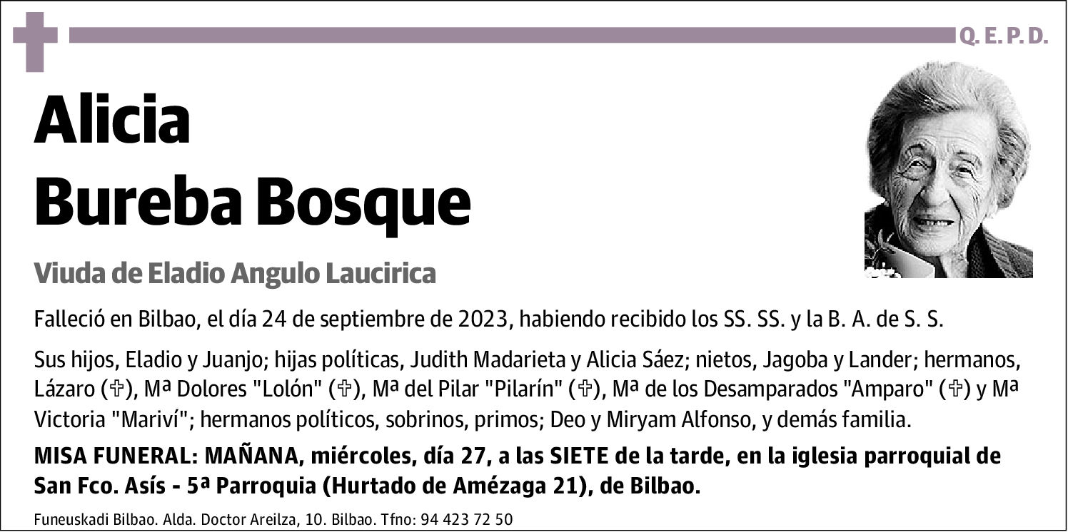 Alicia Bureba Bosque