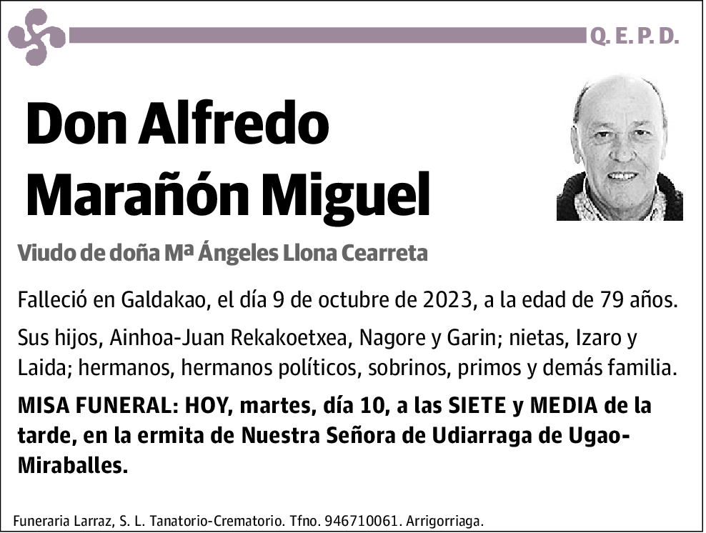 Alfredo Marañon Miguel