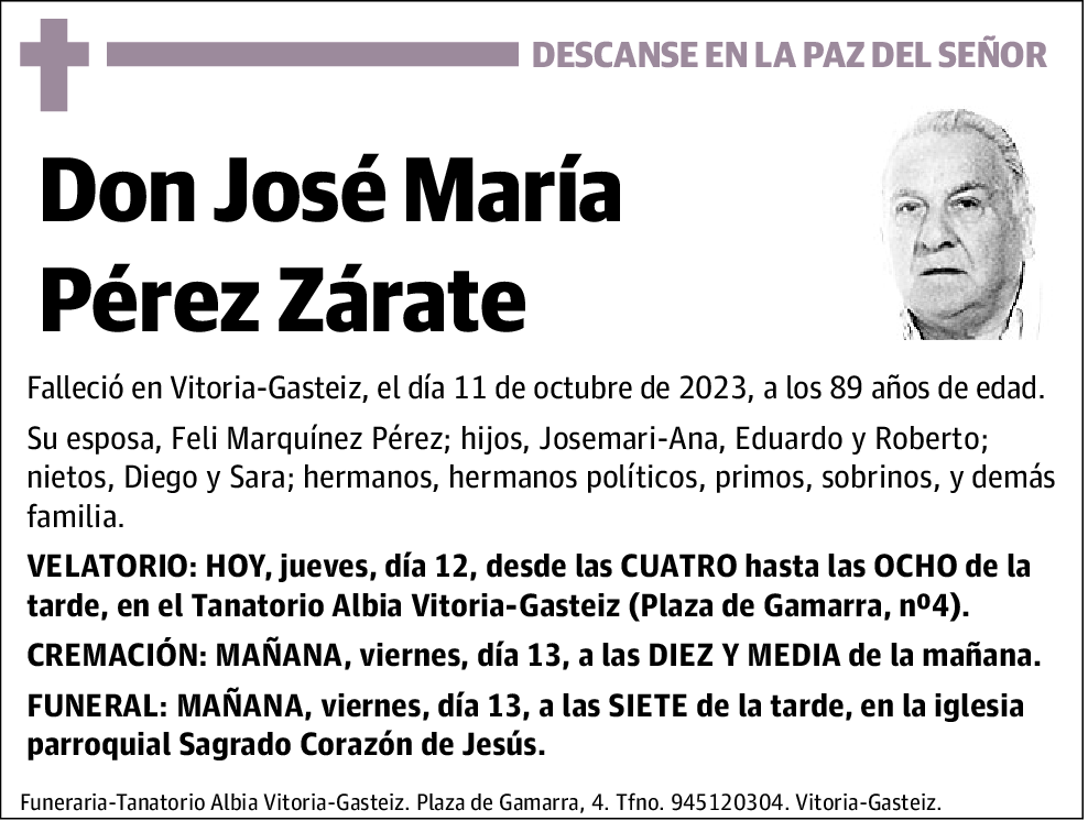 José María Pérez Zárate
