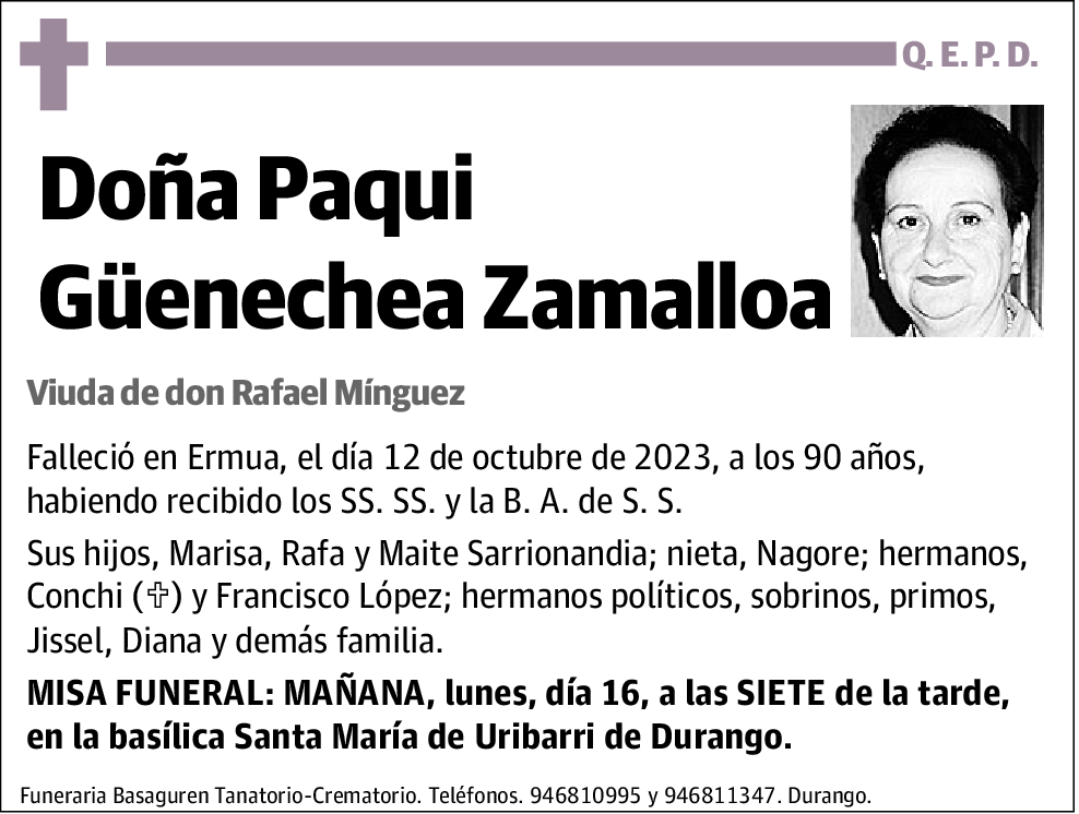 Paqui Güenechea Zamalloa