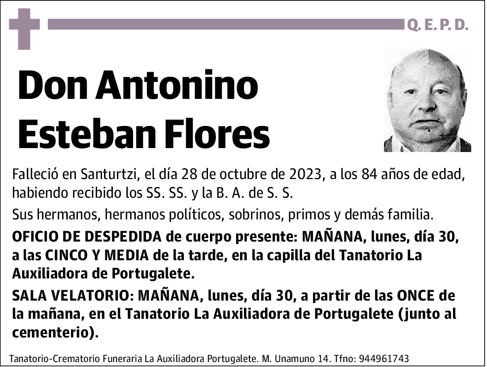 Antonino Esteban Flores