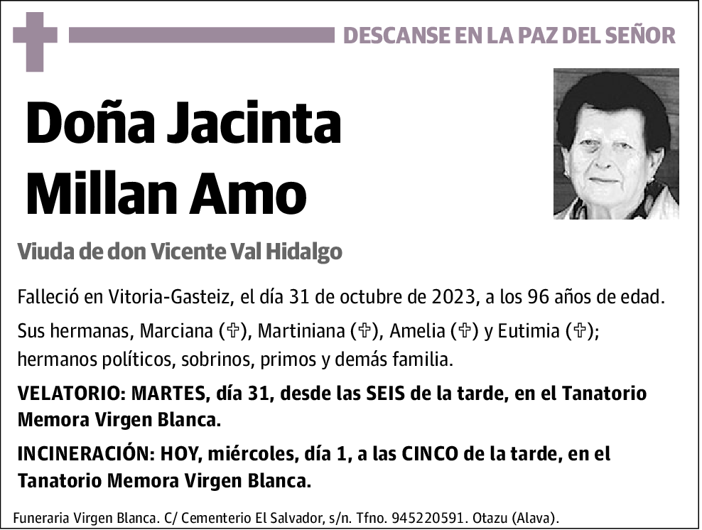 Jacinta Millán Amo