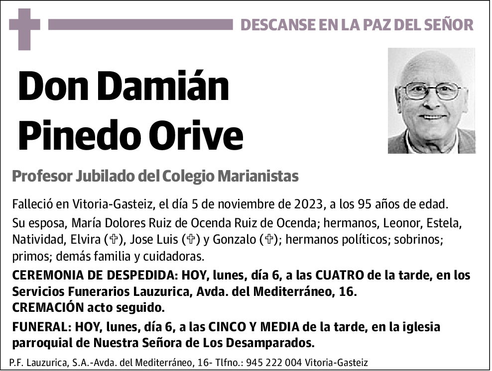 Damián Pinedo Orive