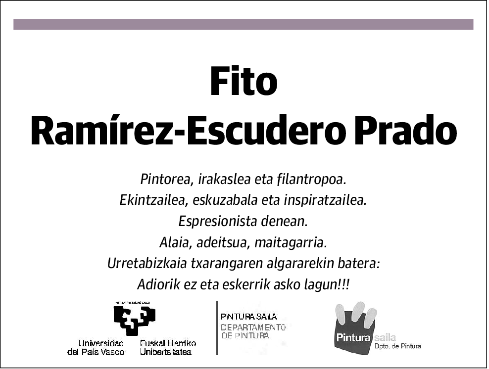 Fito Ramírez-Escudero Prado