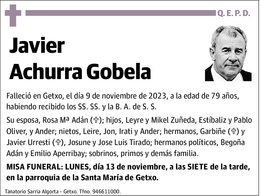 Javier Achurra Gobela