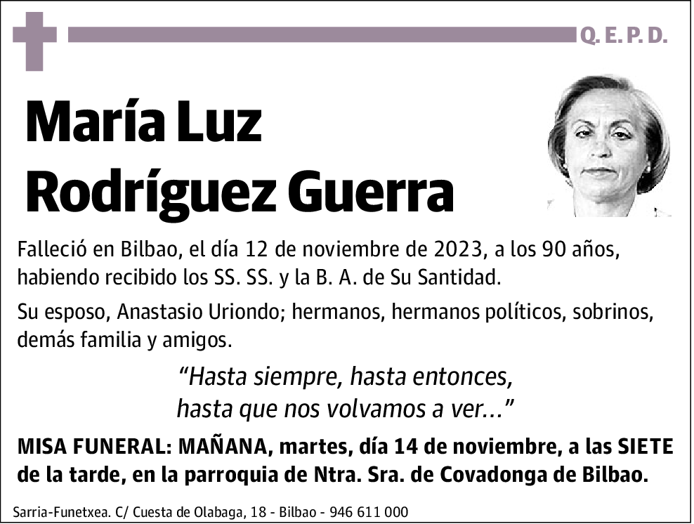 María Luz Rodríguez Guerra