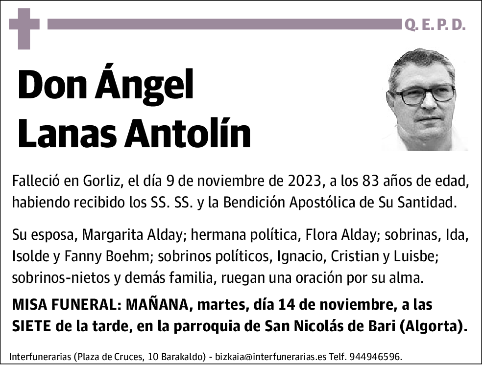 Ángel Lanas Antolín