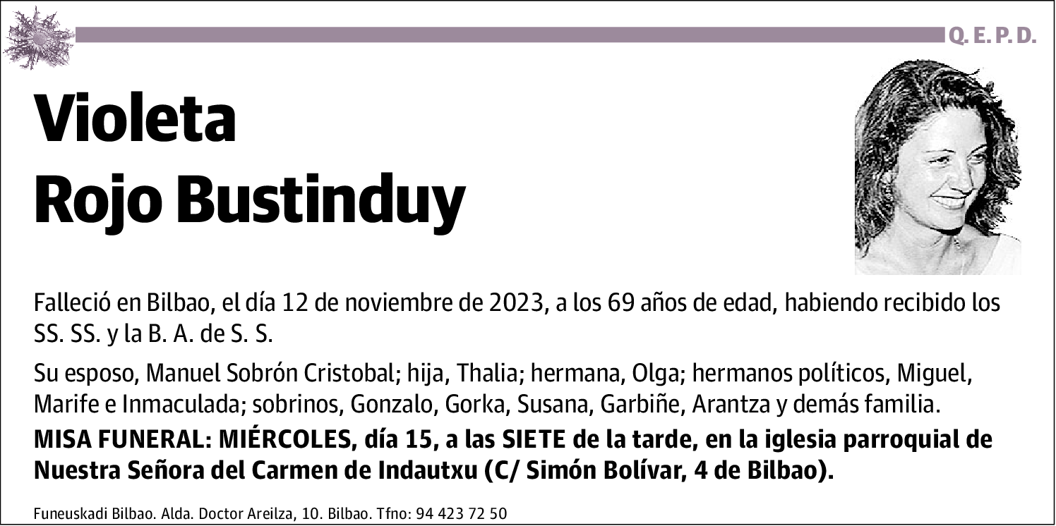 Violeta Rojo Bustinduy