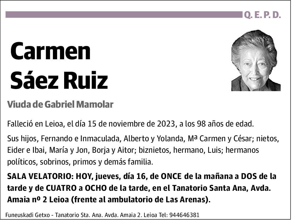 María Carmen Saez Ruiz