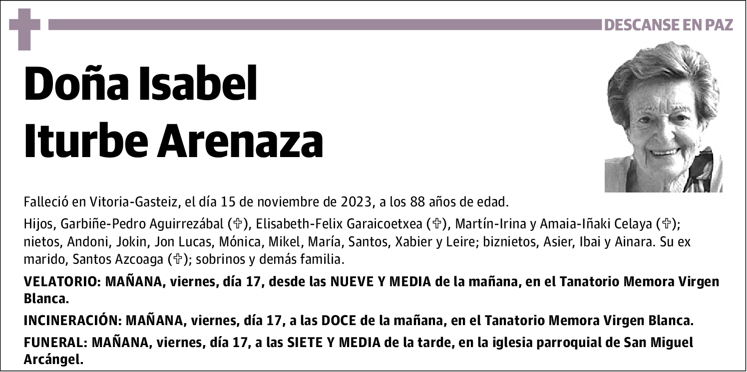 Isabel Iturbe Arenaza