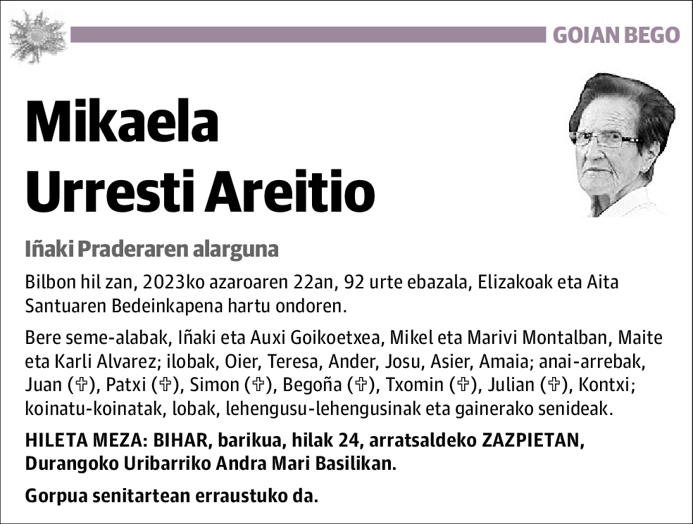 Mikaela Urresti Areitio