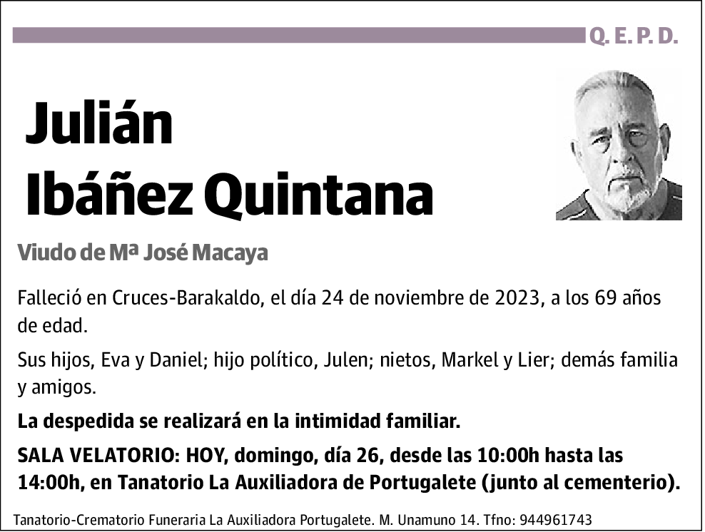 Julián Ibáñez Quintana