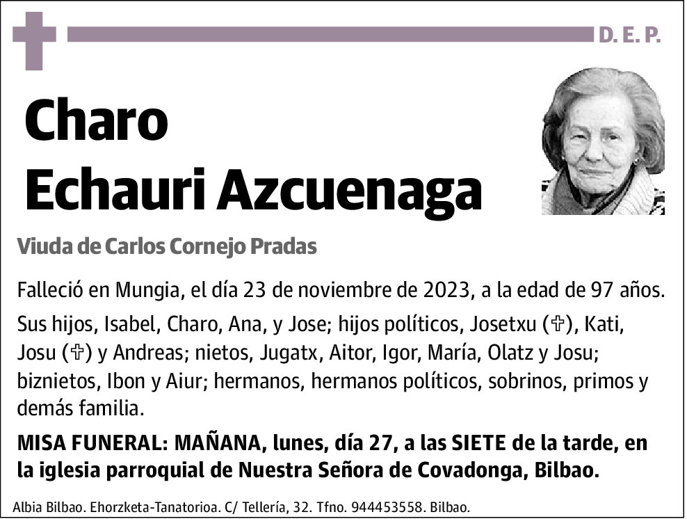Charo Echauri Azcuenaga