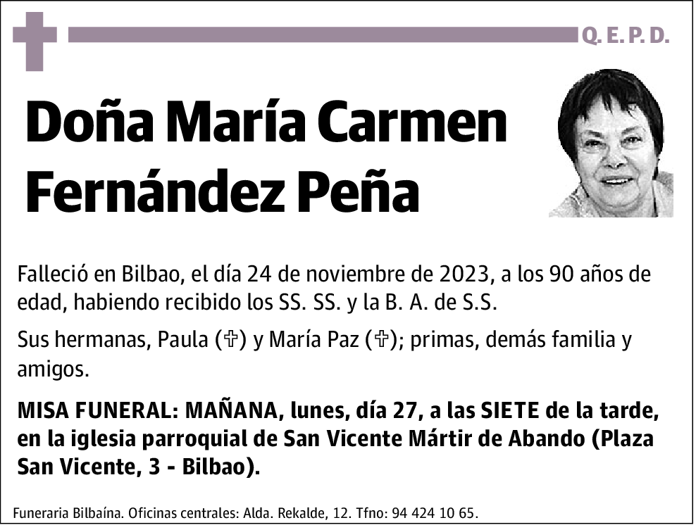 María Carmen Fernández Peña
