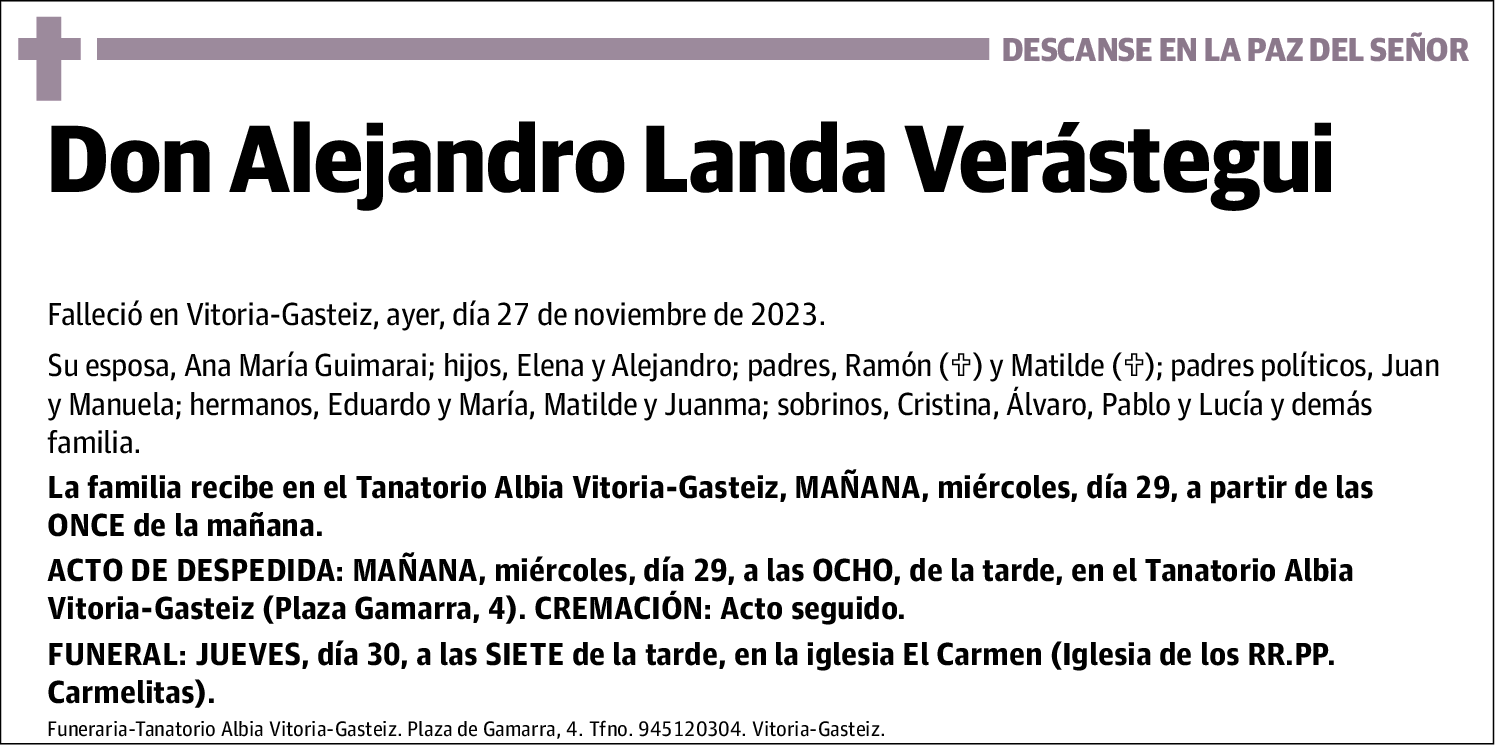 Alejandro Landa Verástegui