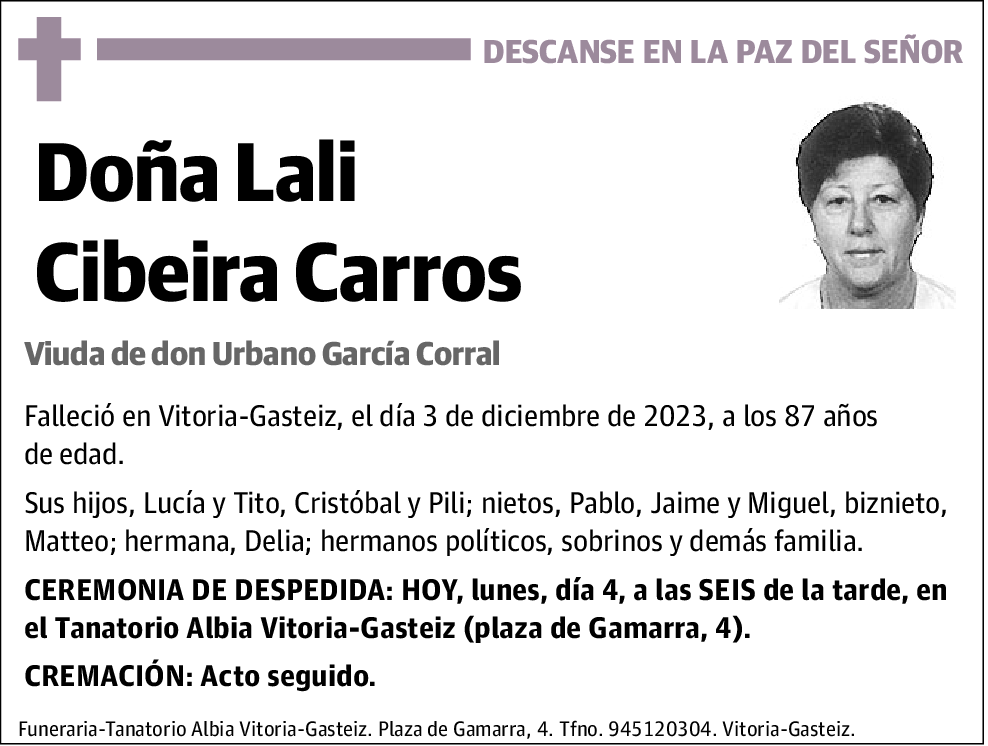 Lali Cibeira Carros