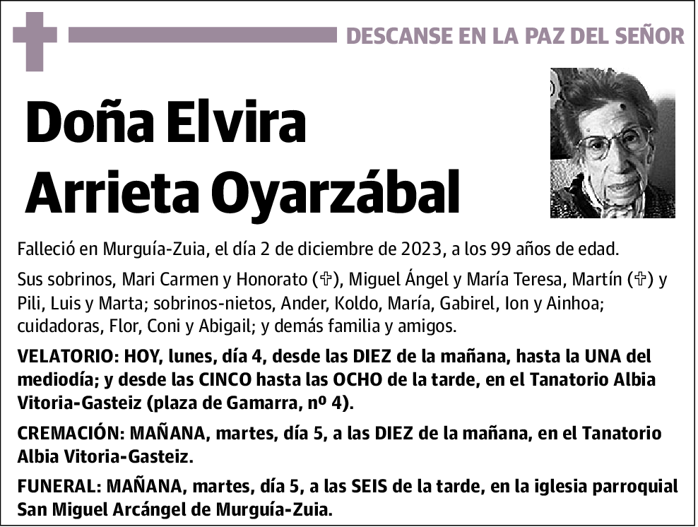 Elvira Arrieta Oyarzábal