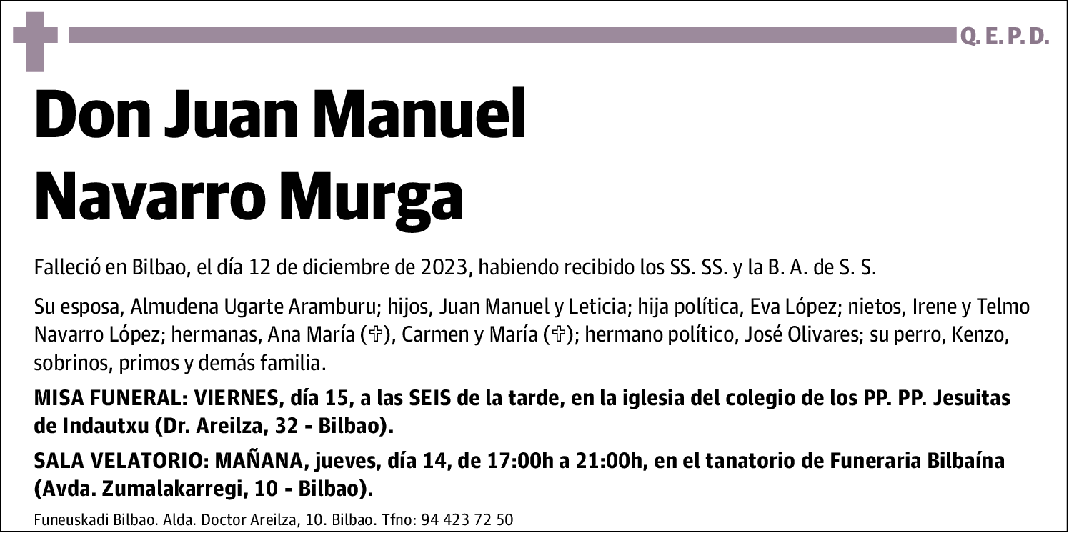 Juan Manuel Navarro Murga