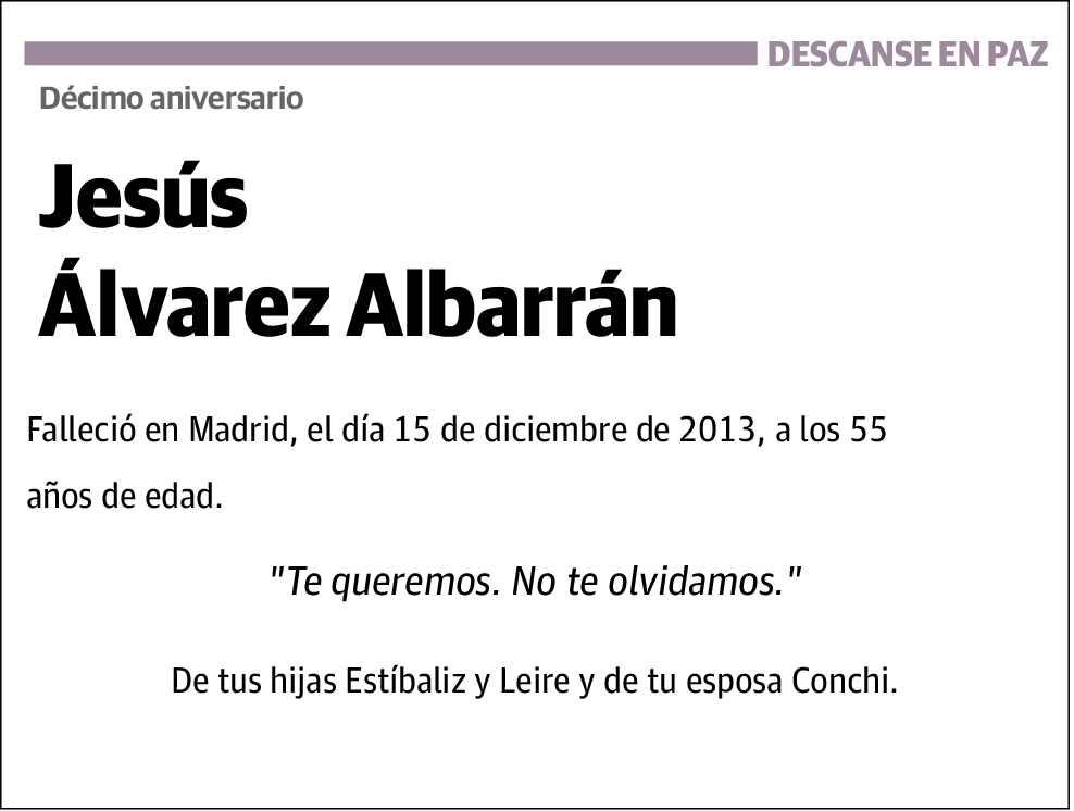 Jesús Álvarez Albarrán