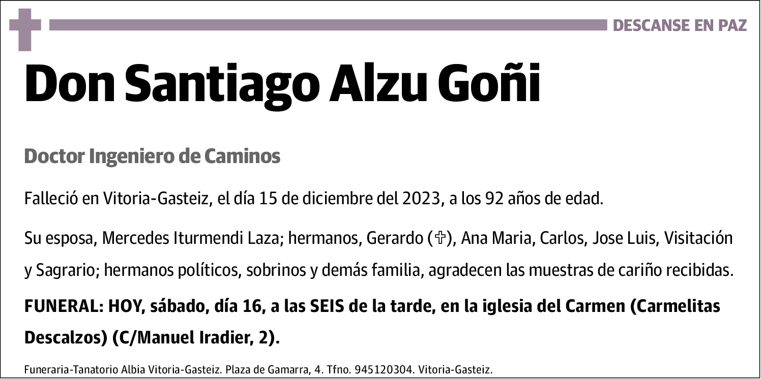 Santiago Alzu Goñi