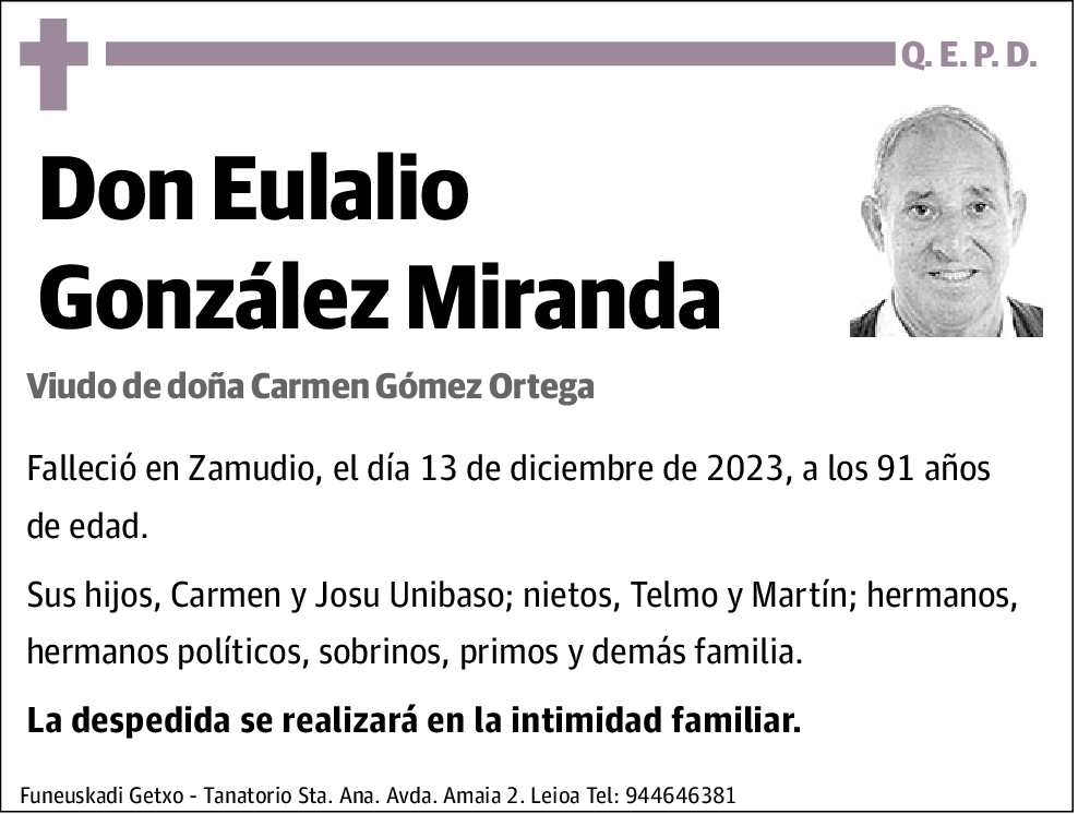 Eulalio González Miranda