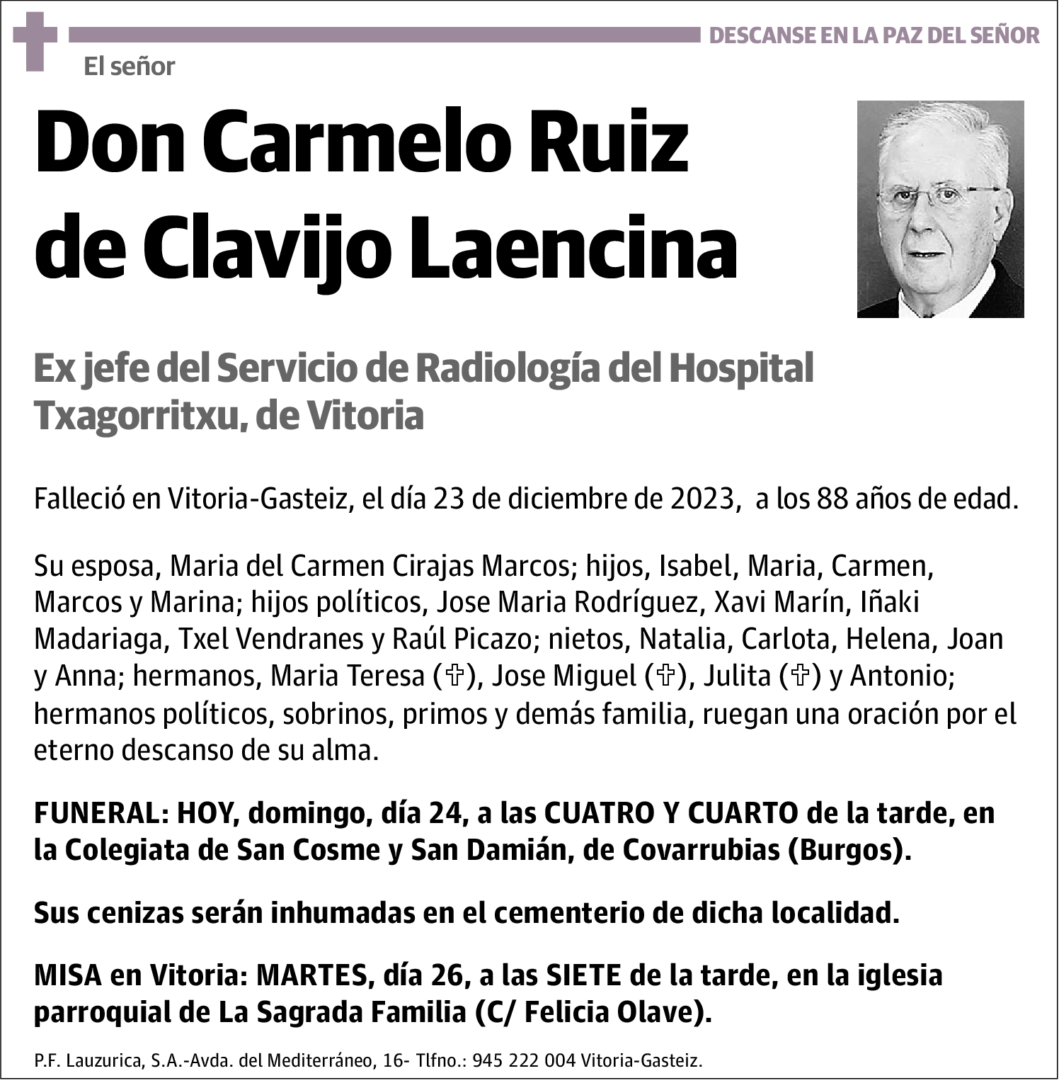 Carmelo Ruiz de Clavijo Laencina