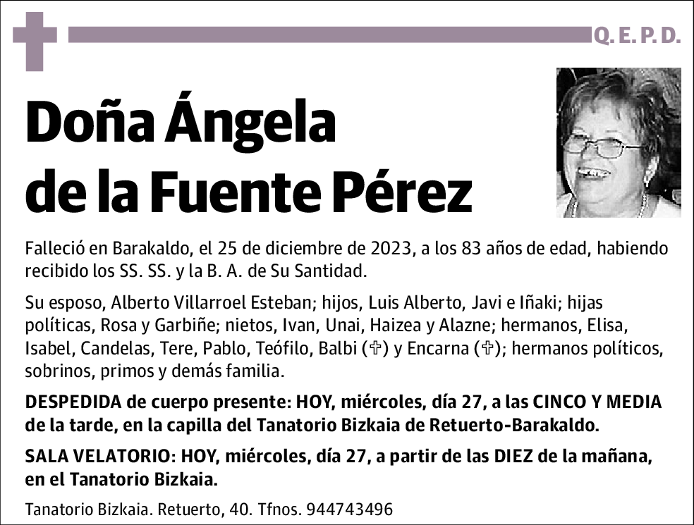 Ángela de la Fuente Pérez