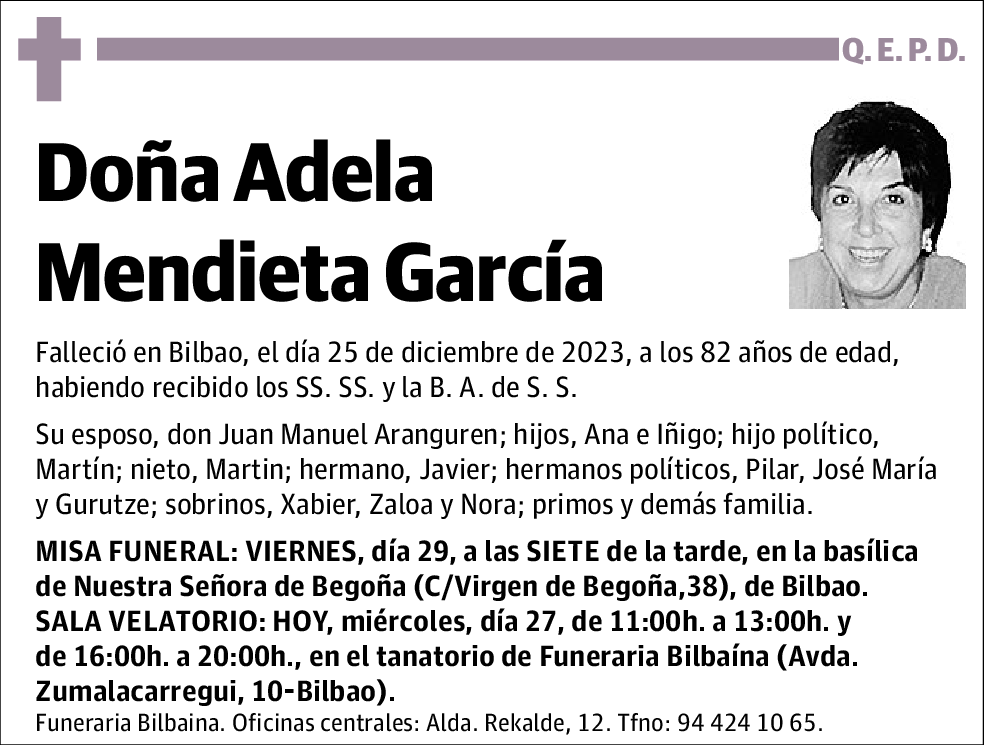 Adela Mendieta García
